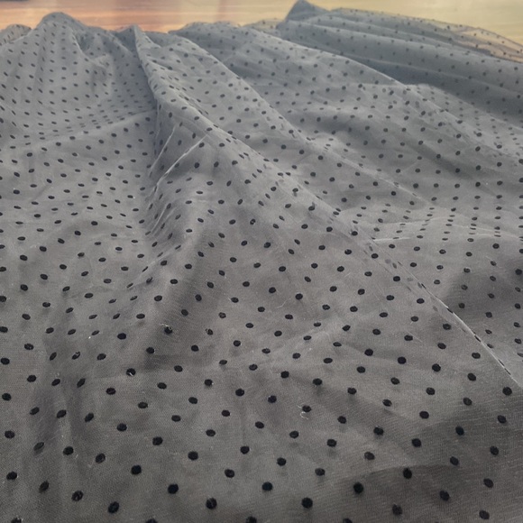 NWT Velvet Dot Midi Skirt - Picture 3 of 5